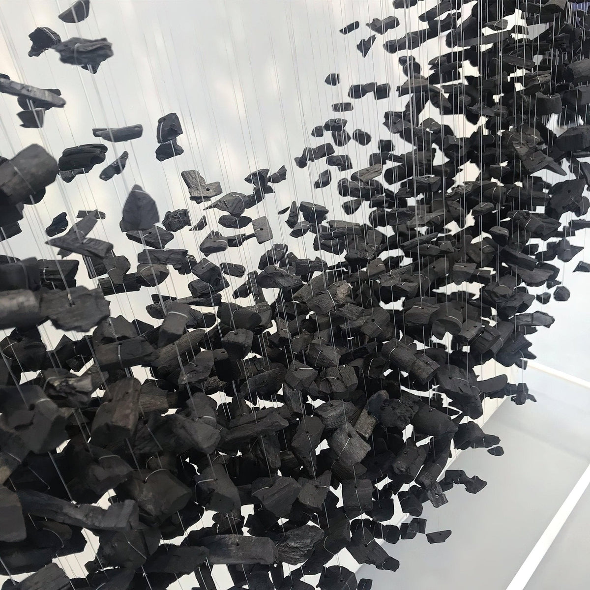 Sorelira Chandelier Charcoal Linear D