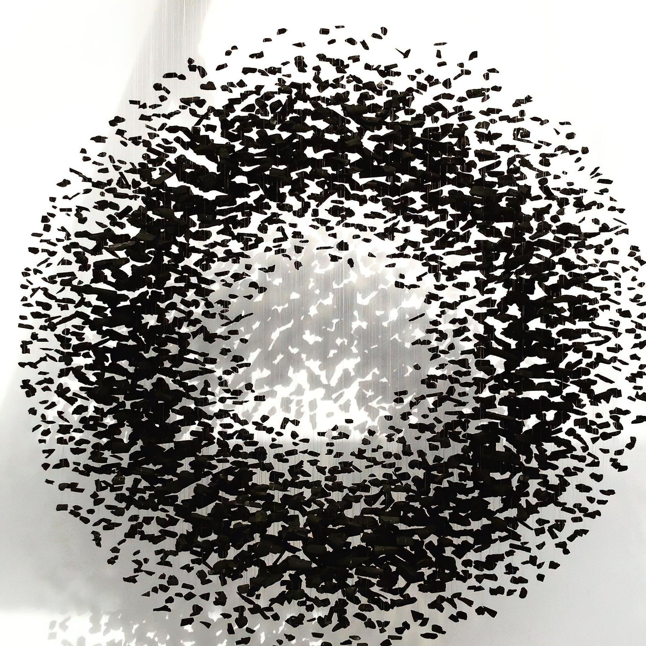 Orinridge Black Stones Chandelier