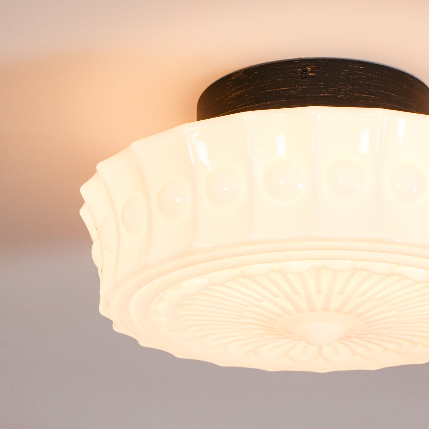 Norvale Charles Edwards Flush Mount Ceiling Light