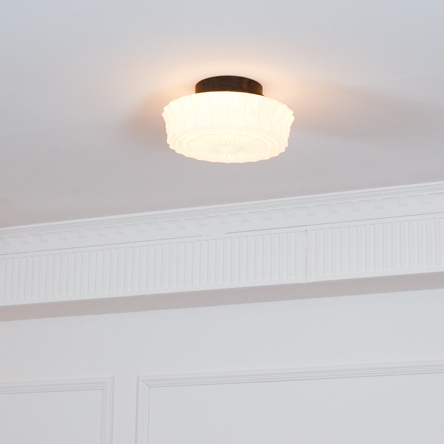 Norvale Charles Edwards Flush Mount Ceiling Light