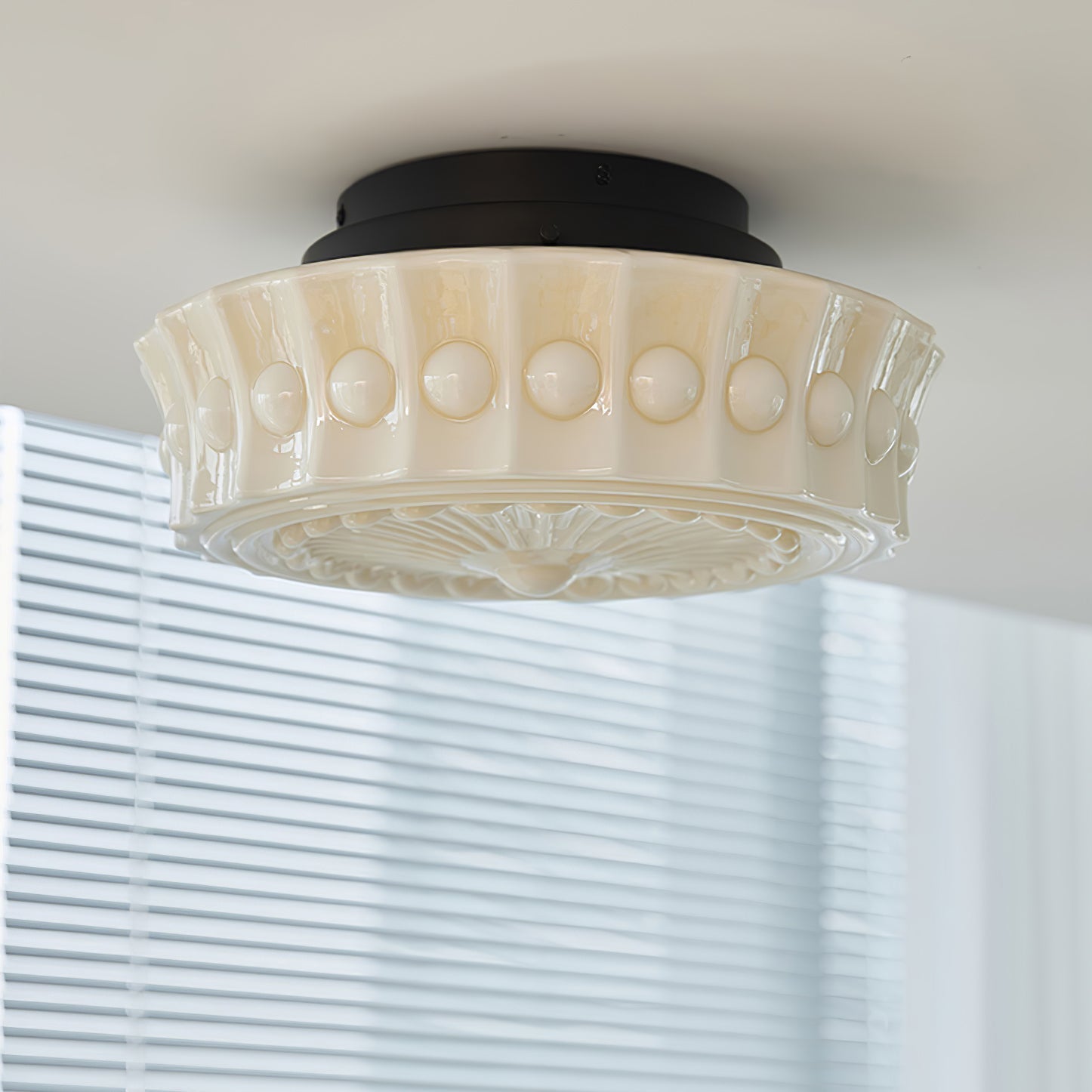 Norvale Charles Edwards Flush Mount Ceiling Light