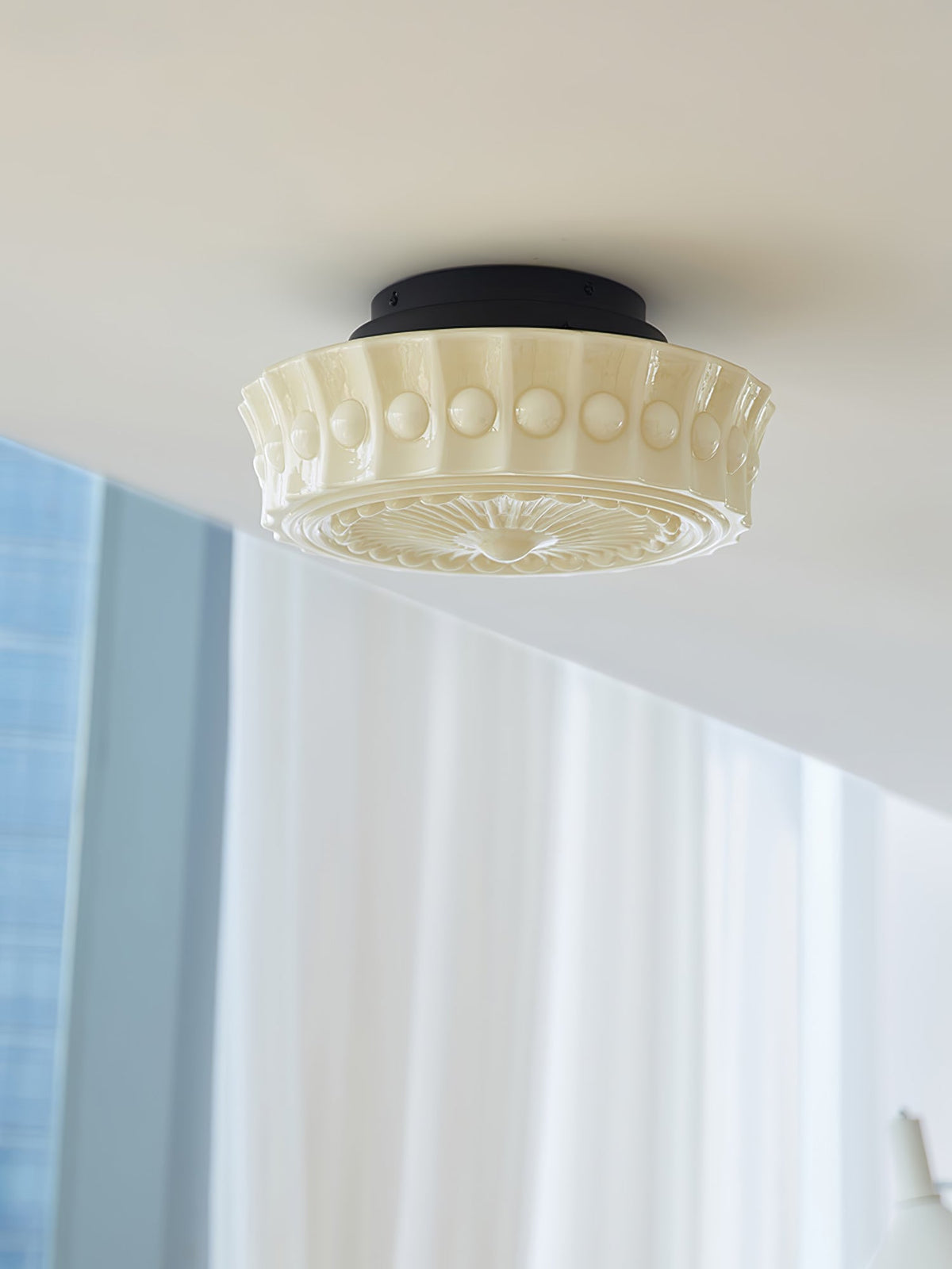 Norvale Charles Edwards Flush Mount Ceiling Light