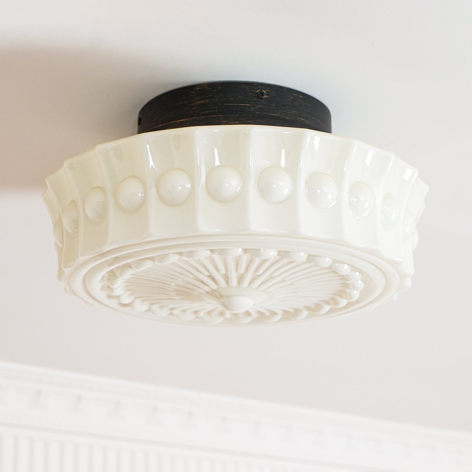 Norvale Charles Edwards Flush Mount Ceiling Light