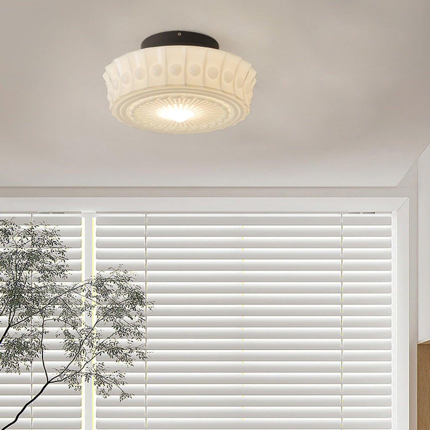 Norvale Charles Edwards Flush Mount Ceiling Light