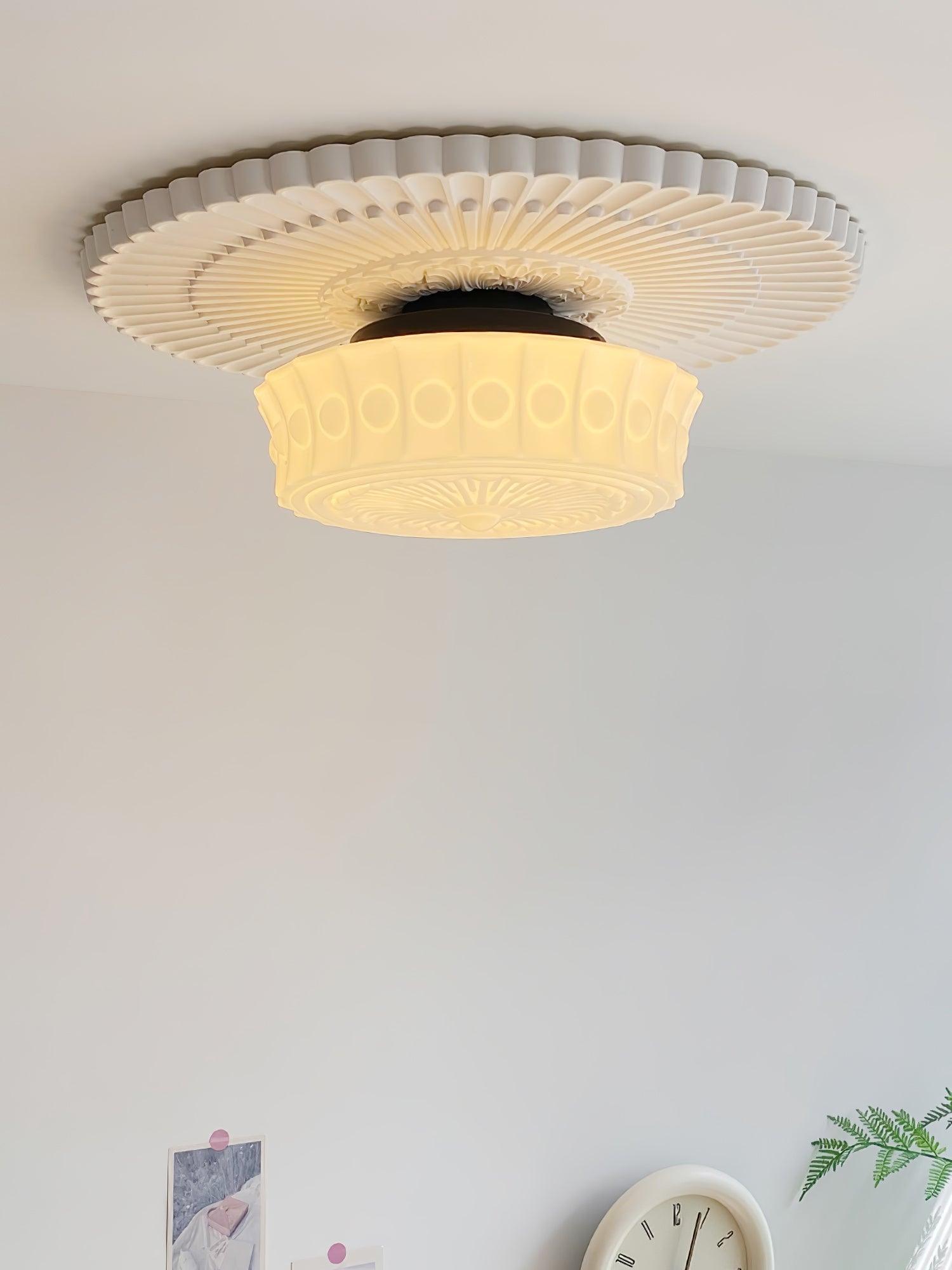 Norvale Charles Edwards Flush Mount Ceiling Light