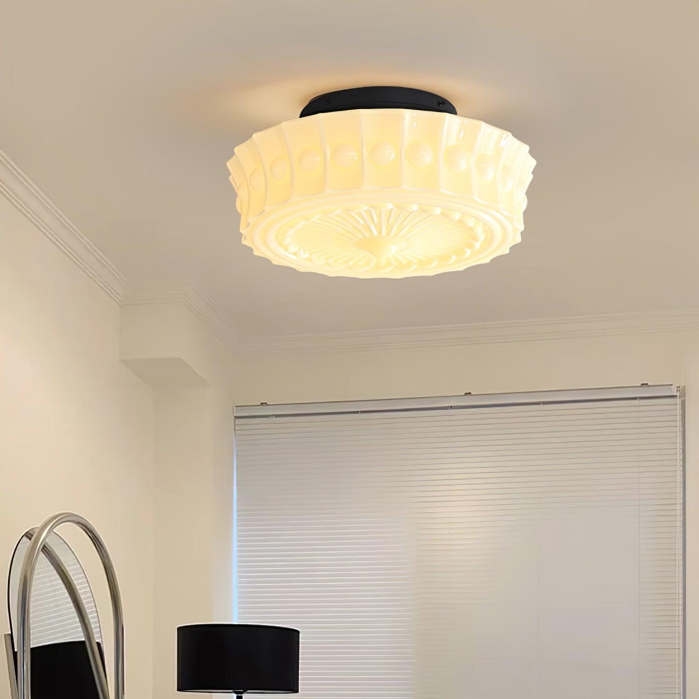 Norvale Charles Edwards Flush Mount Ceiling Light