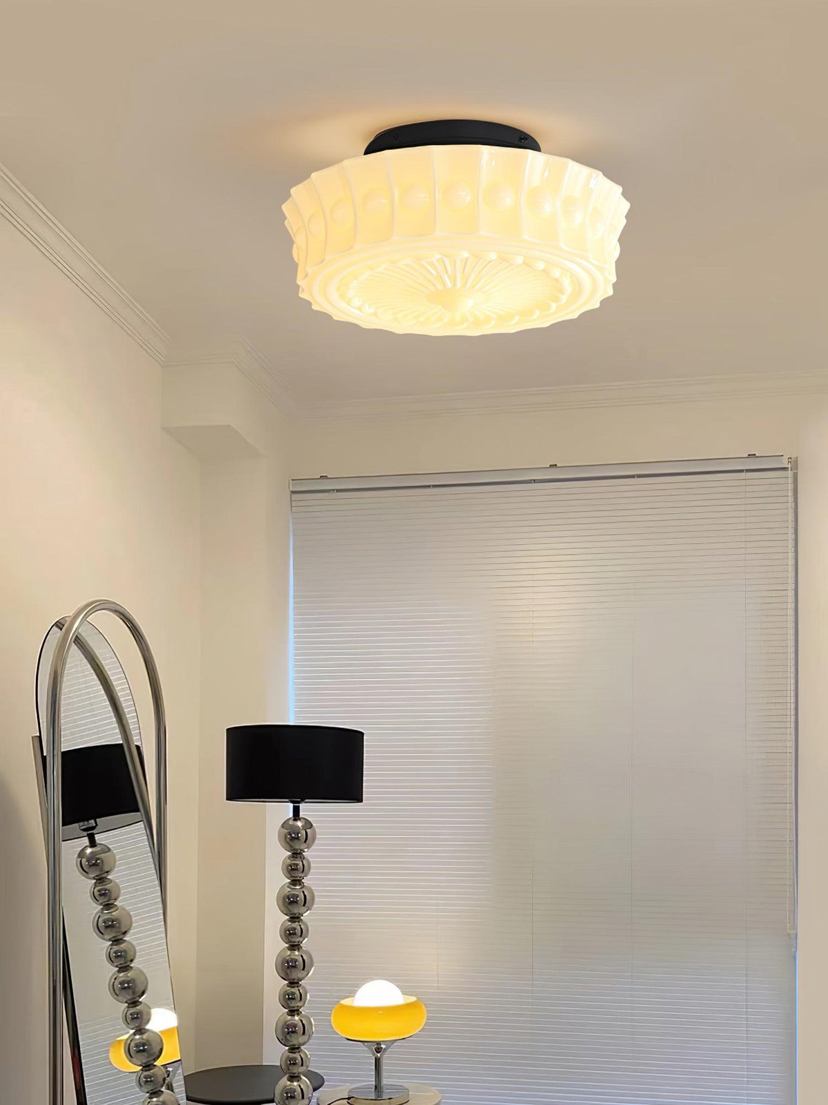 Norvale Charles Edwards Flush Mount Ceiling Light