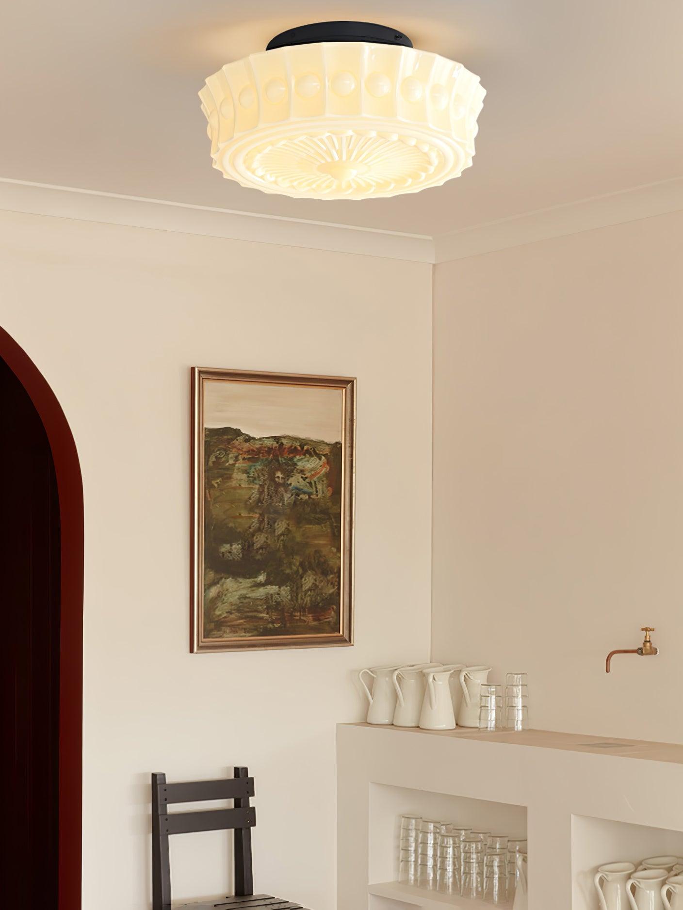 Norvale Charles Edwards Flush Mount Ceiling Light