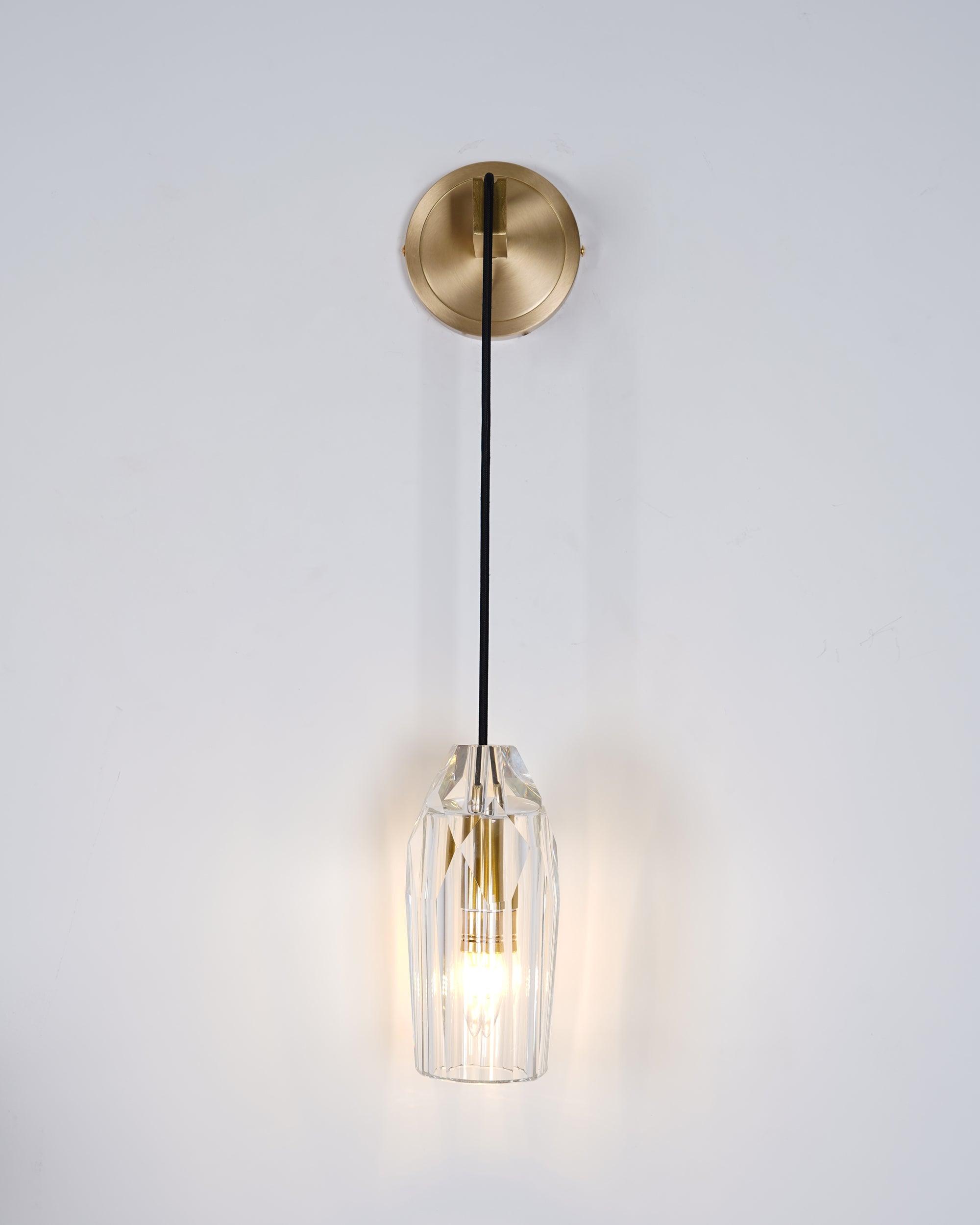 Zorinaris Premium Nordic Art Crystal Sconce Wall lamp