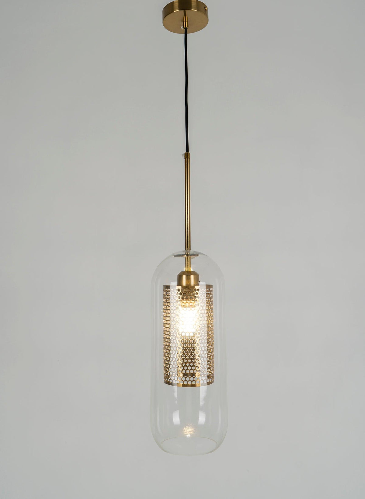 Veleine Pendant Lamp Chiswick Glass for Living Room