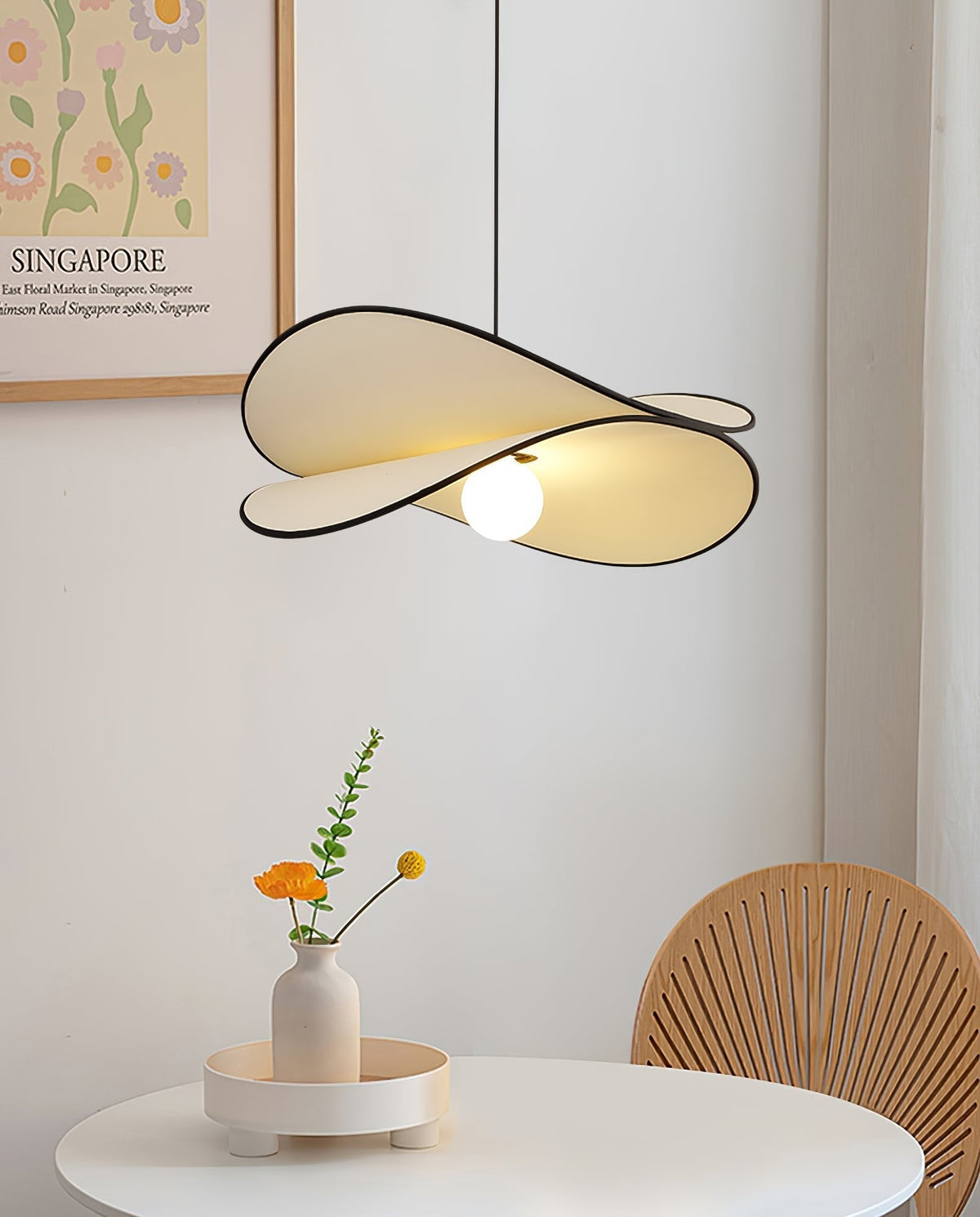 Linelira Fabric Artistic Pendant Lamp