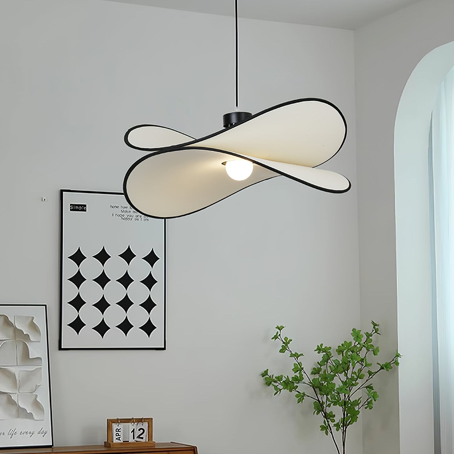 Linelira Fabric Artistic Pendant Lamp