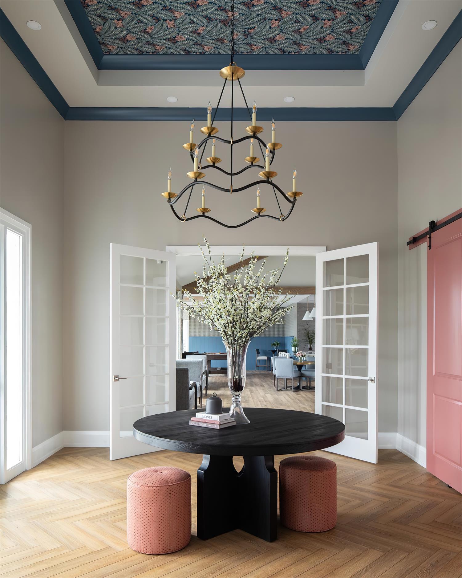 Juvin Two-Tier Candle Chandelier - Neutral Decor