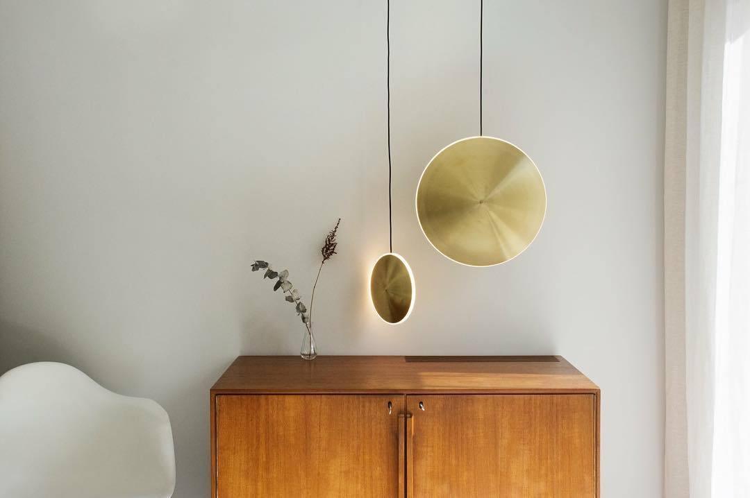 Uvenisra Modern Minimalist Dish Pendant Light - Neutral Decor