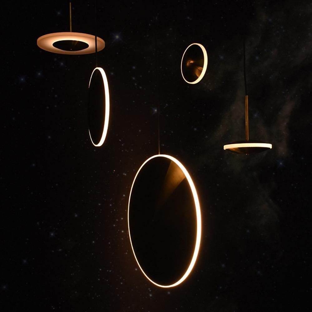 Uvenisra Modern Minimalist Dish Pendant Light - Neutral Decor