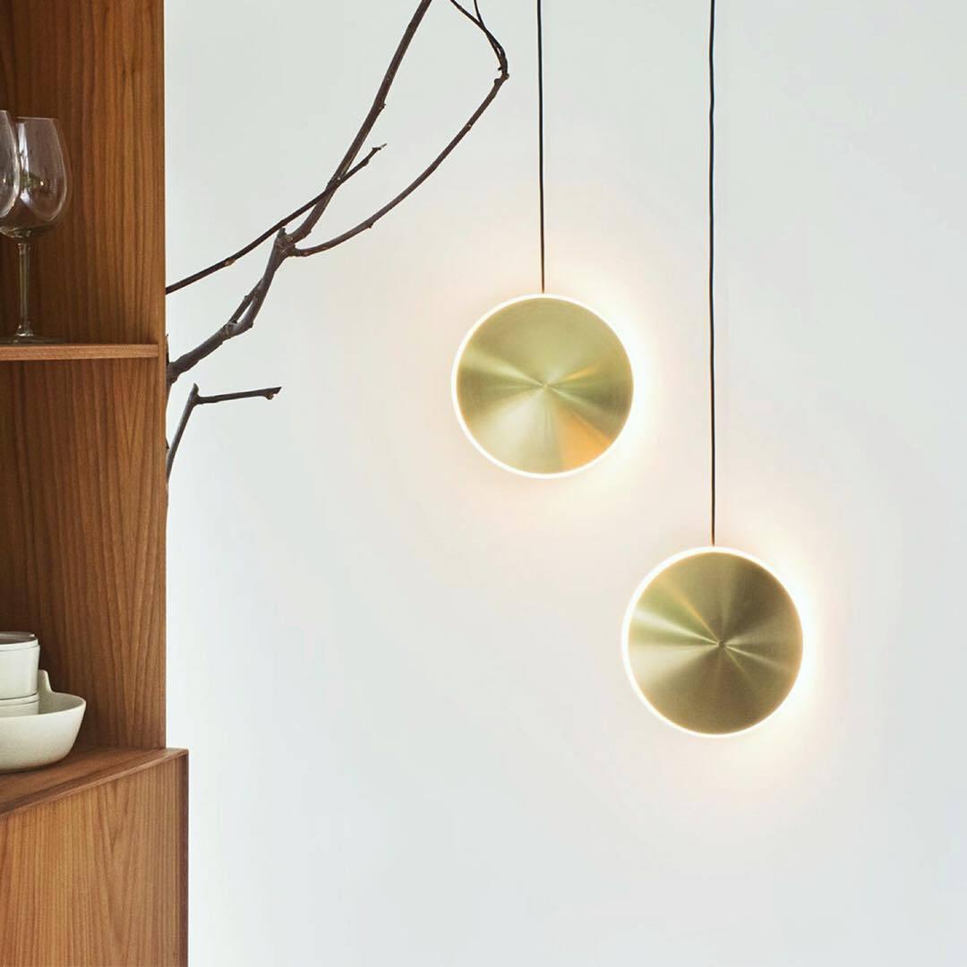 Uvenisra Modern Minimalist Dish Pendant Light - Neutral Decor
