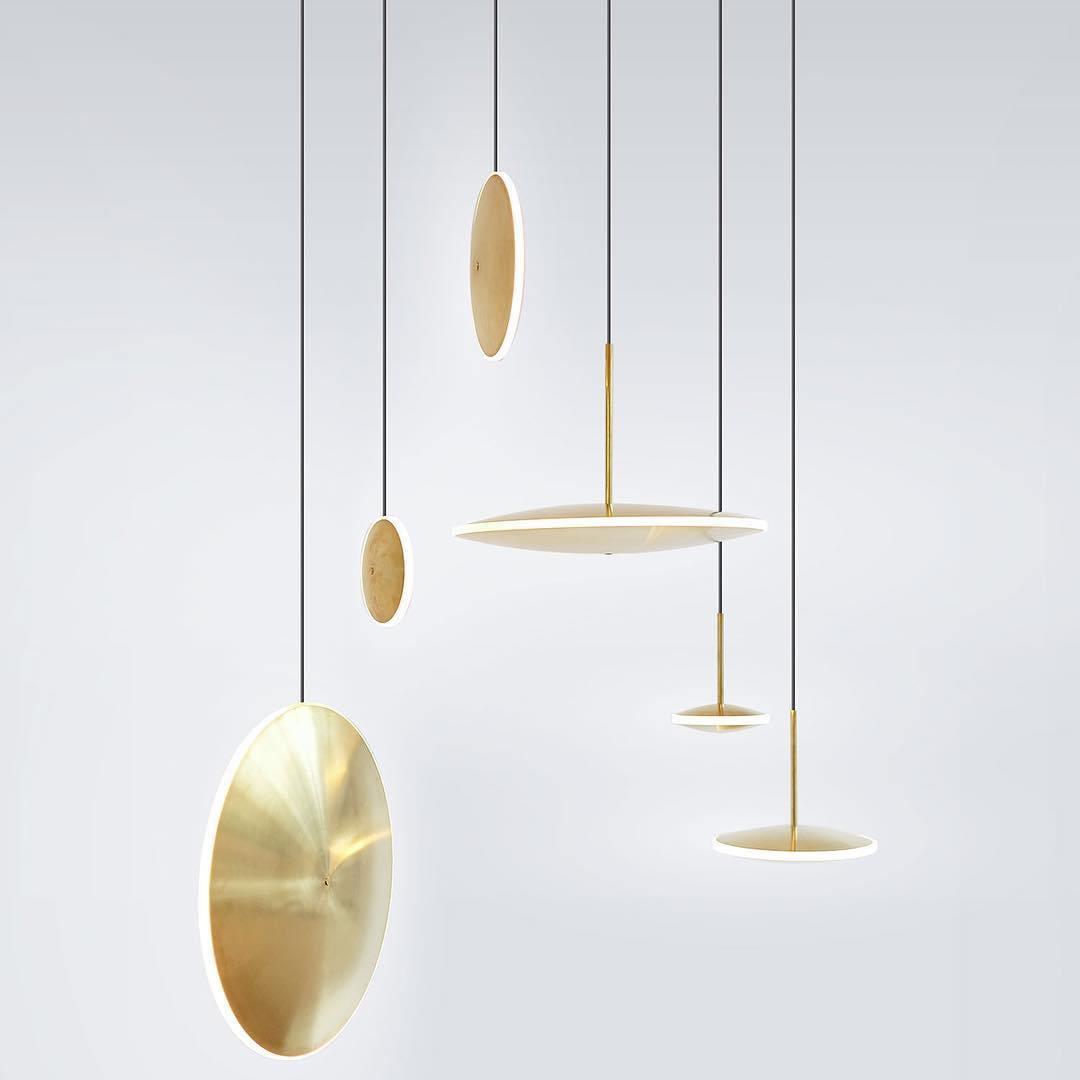 Uvenisra Modern Minimalist Dish Pendant Light - Neutral Decor