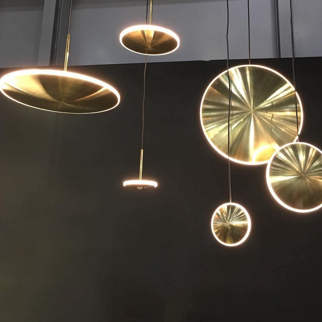 Uvenisra Modern Minimalist Dish Pendant Light - Neutral Decor