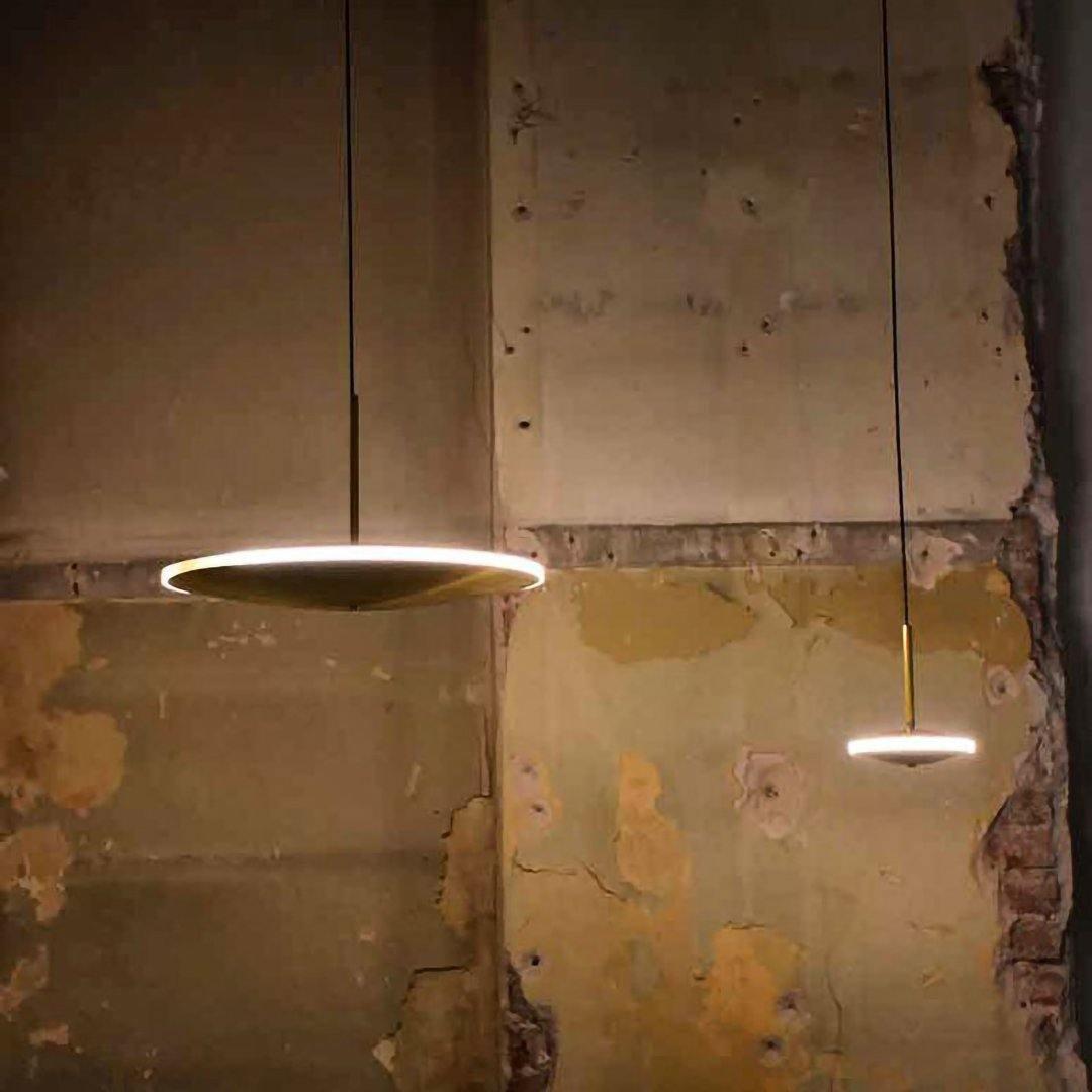 Uvenisra Modern Minimalist Dish Pendant Light - Neutral Decor