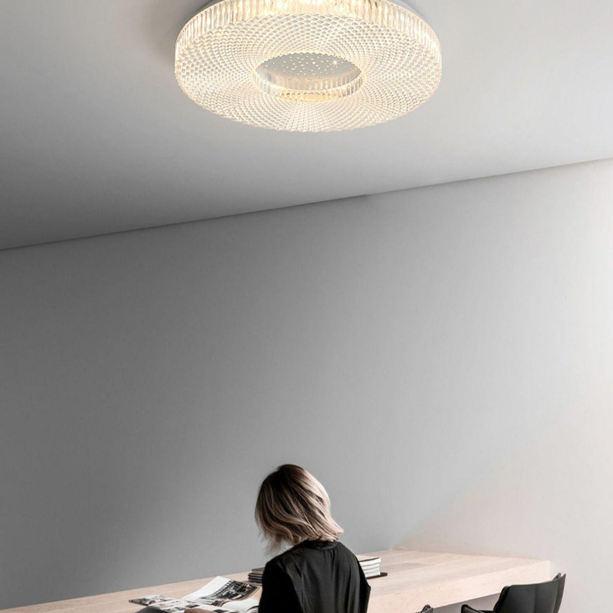 Lustra Ceiling Lamp Acrylic LED Luxury for Living Room