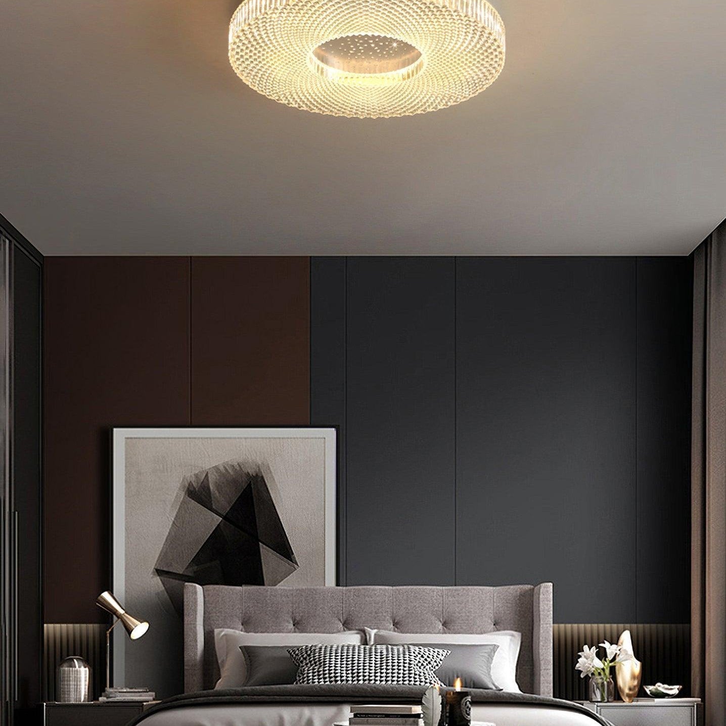 Lustra Ceiling Lamp Acrylic LED Luxury for Living Room