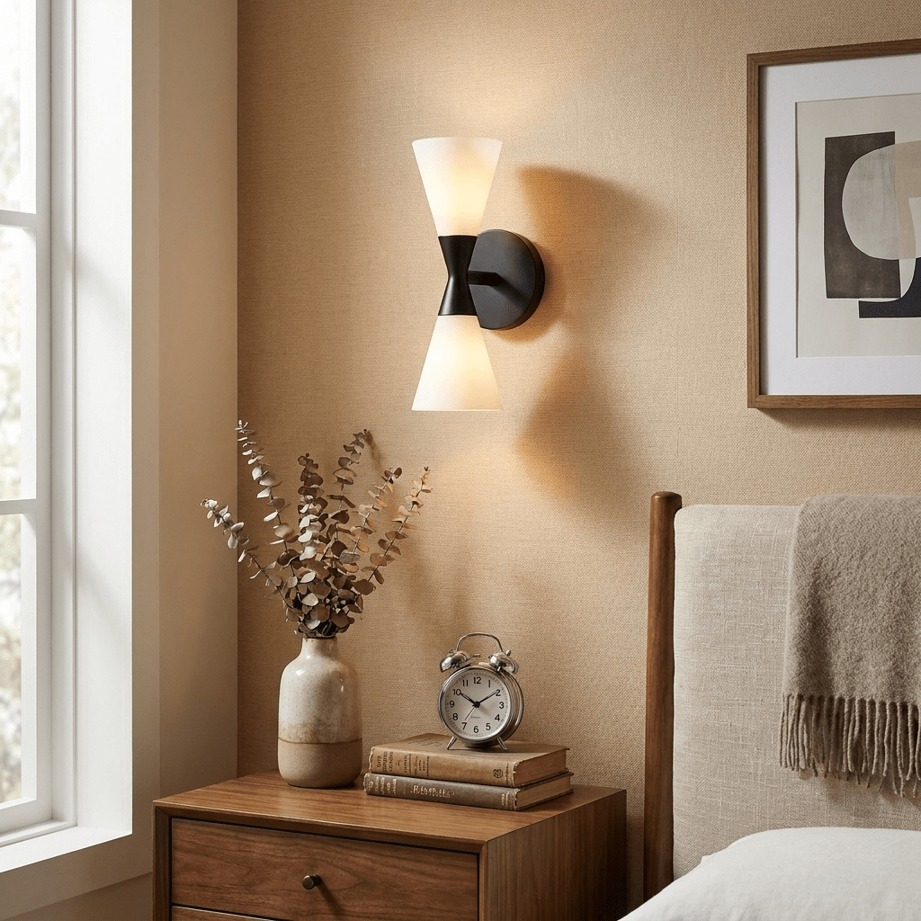 Dureline Double Cone Wall Sconce
