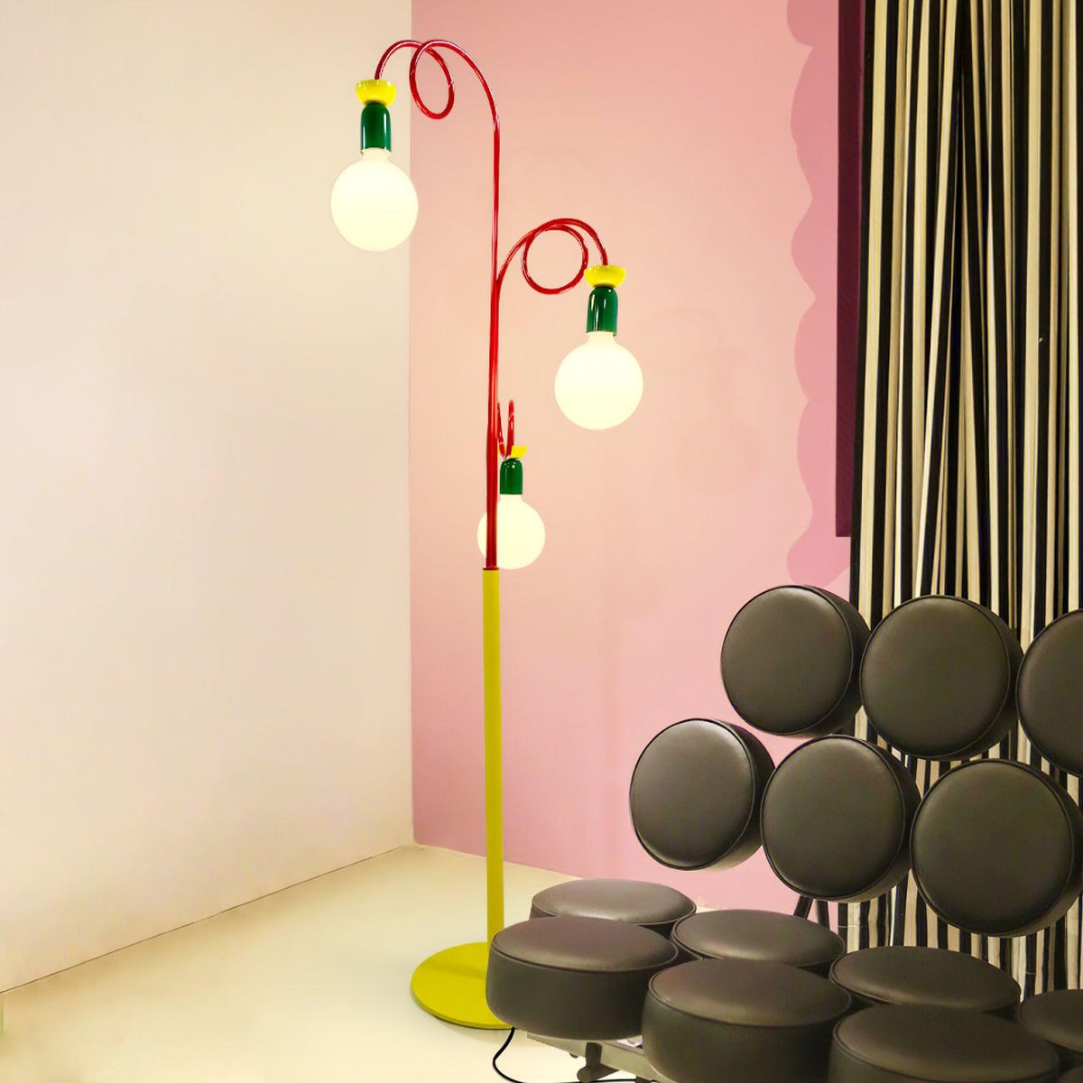 Erzoril Industrial Iron Ceiling Light