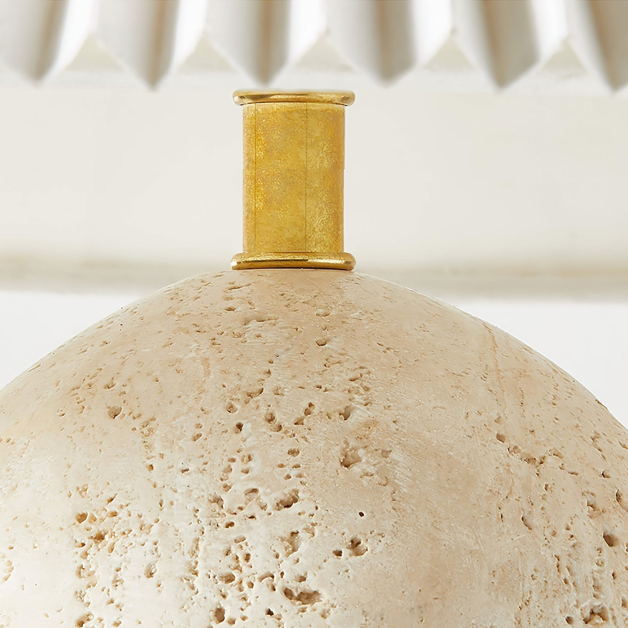 Eursolir Travertine Table Lamp