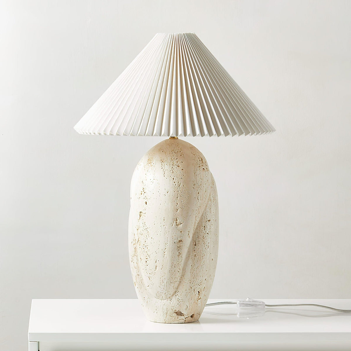 Eursolir Travertine Table Lamp