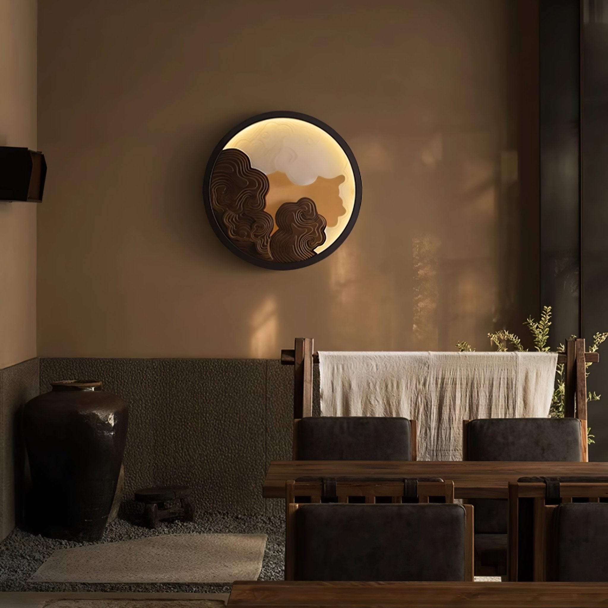 Grayson Modern Wood Wall Lamp