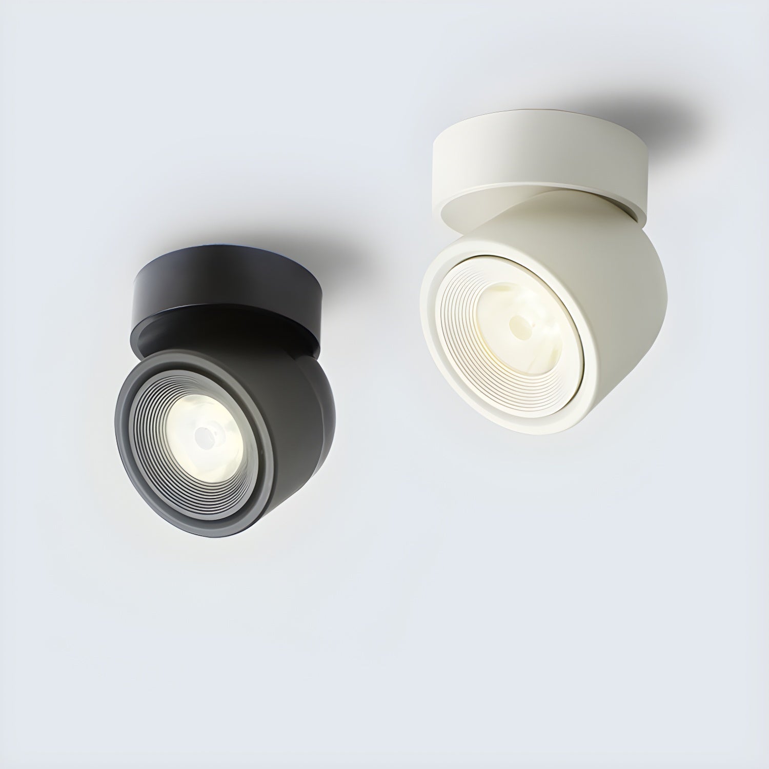 Clara Modern Minimalist Rotating Surface Downlight Ceiling lamp - Neutral Decor