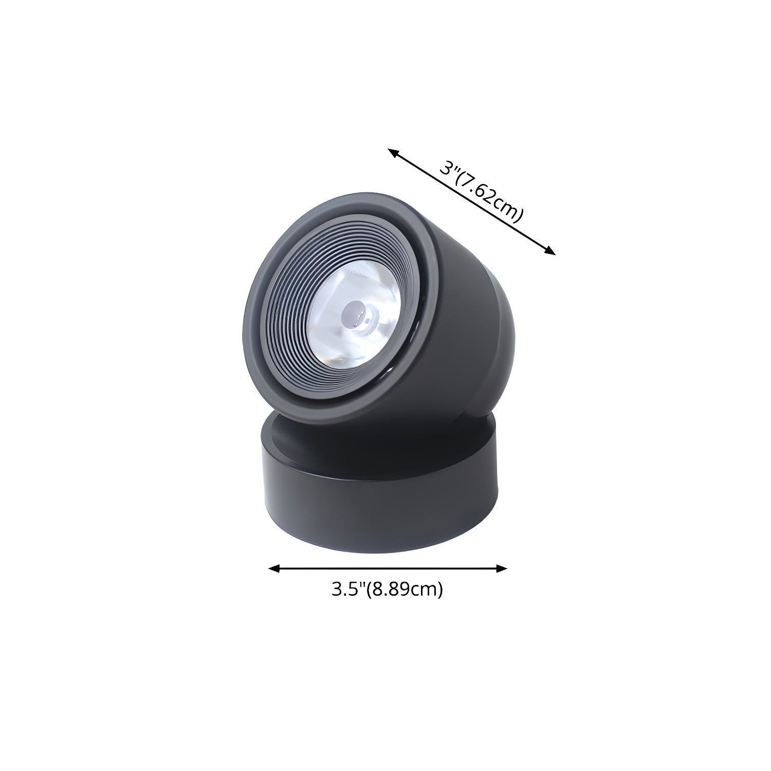 Clara Modern Minimalist Rotating Surface Downlight Ceiling lamp - Neutral Decor
