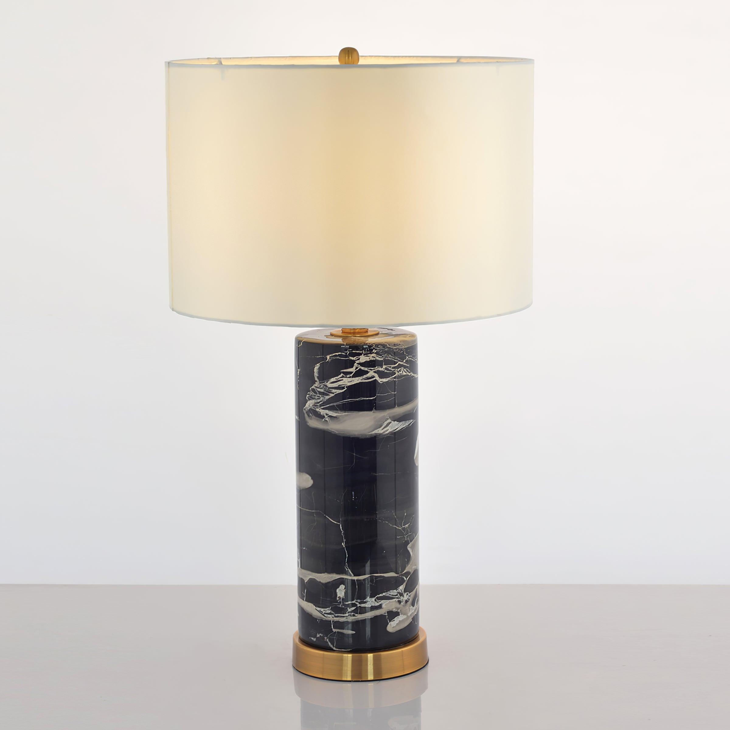 Katherine Modern Marble Table Lamp - Neutral Decor