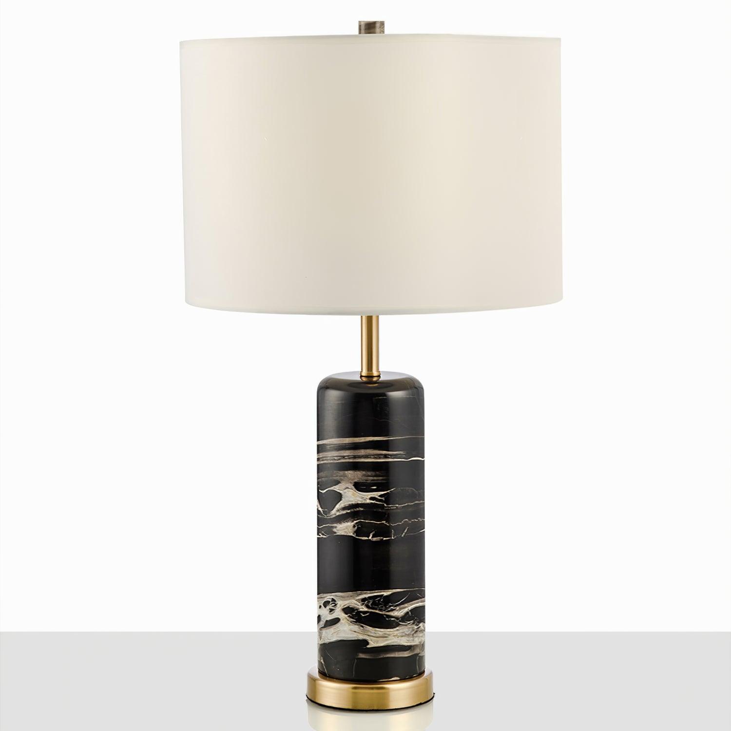 Katherine Modern Marble Table Lamp - Neutral Decor
