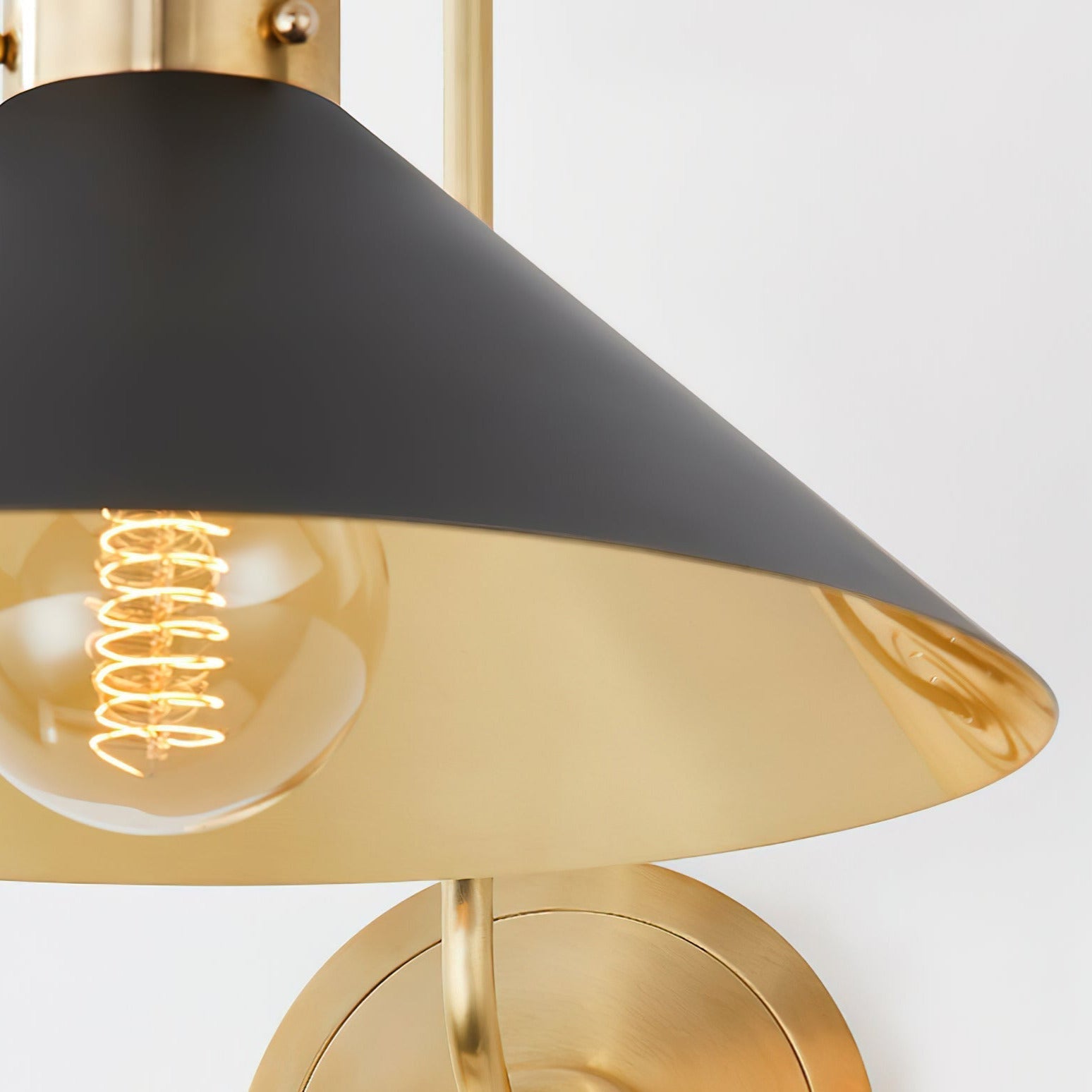 Ansel Vintage Indoor Wall Lamp Brass