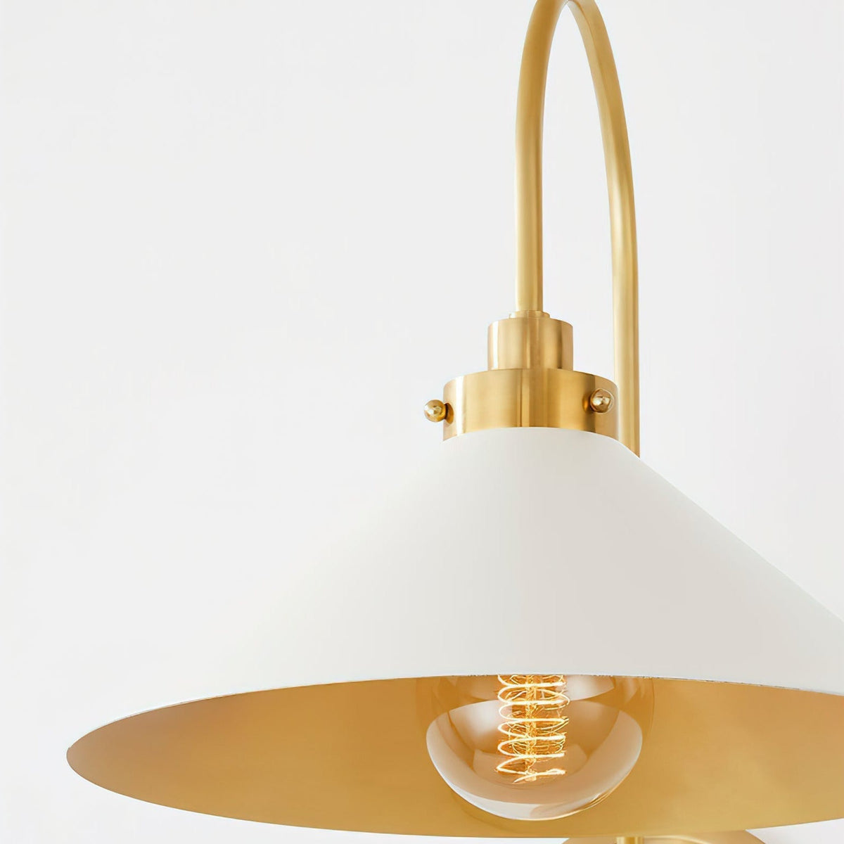 Ansel Vintage Indoor Wall Lamp Brass