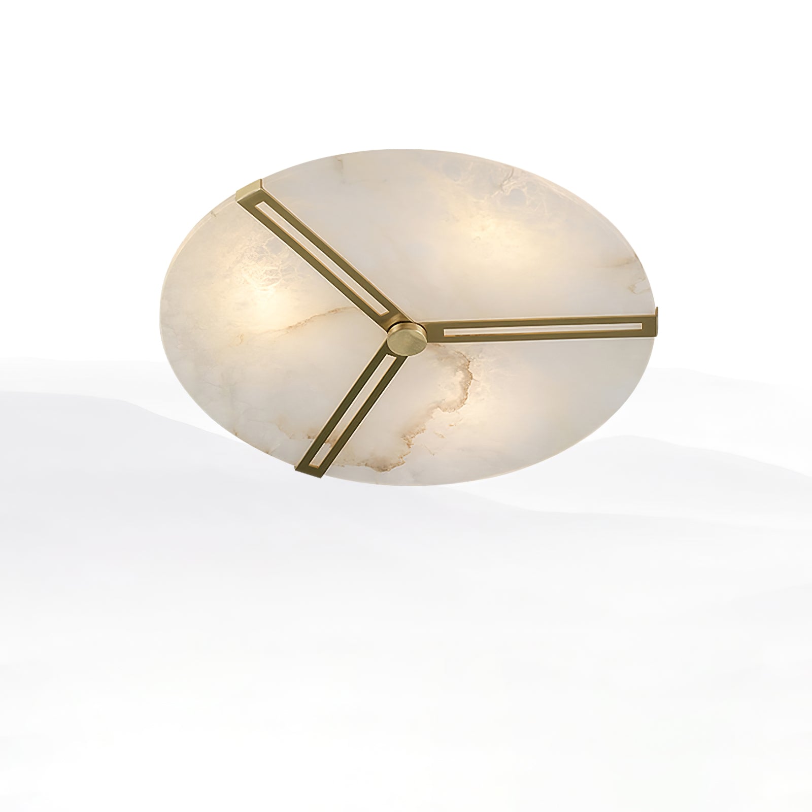 Avenielle Alabaster Flush Mount Ceiling Light