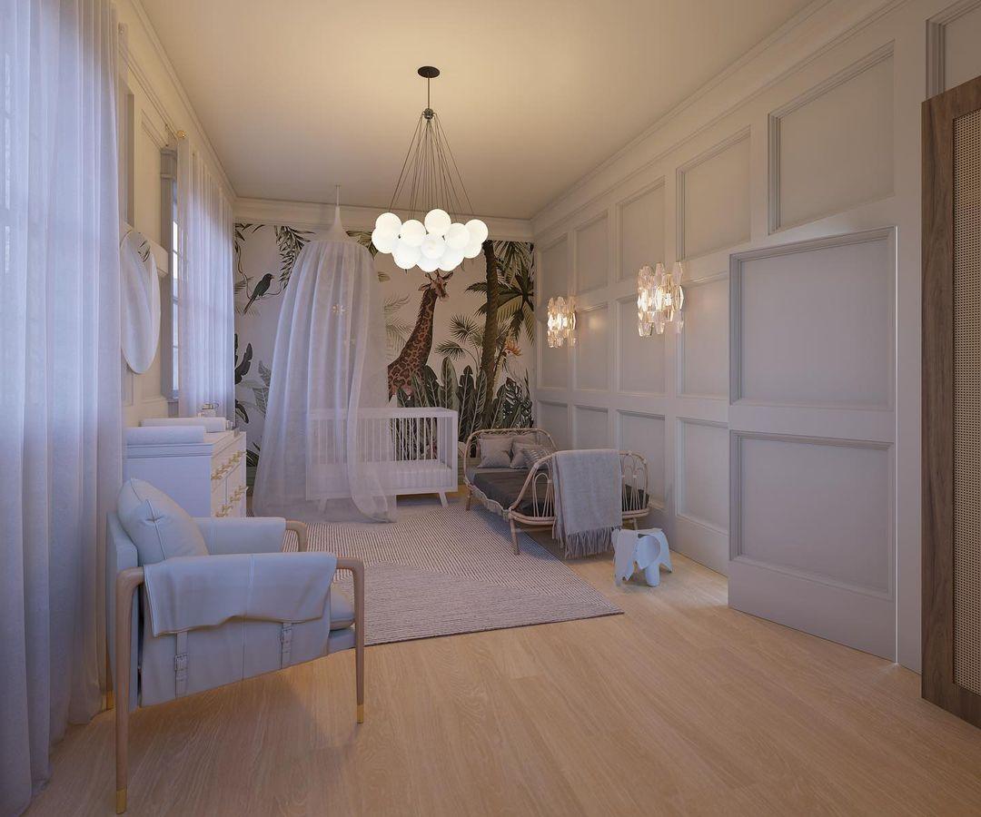 Eiririra Chandelier Bubble Frosted Glass