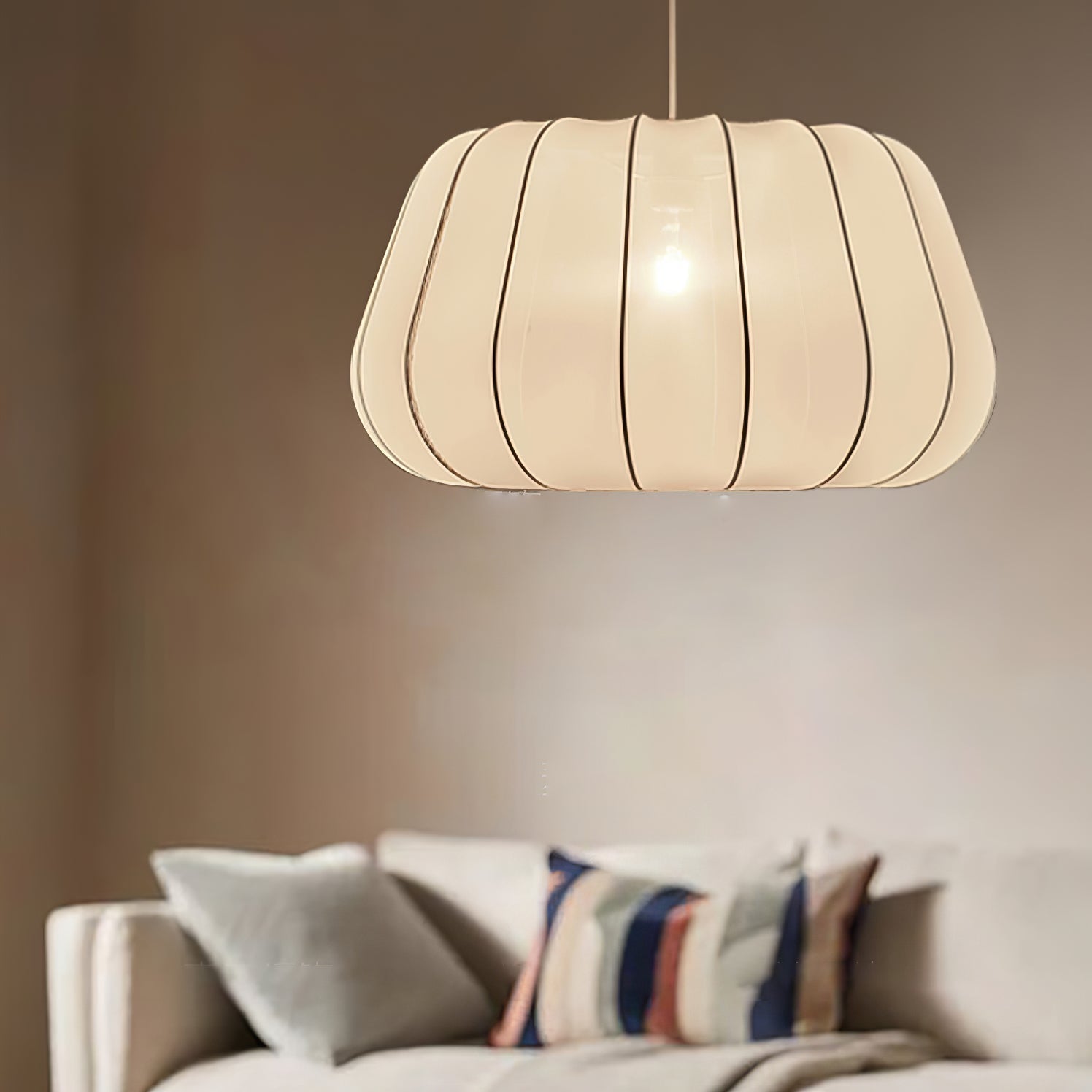 Zenell Elegance Cloud Fabric Pendant Lamp