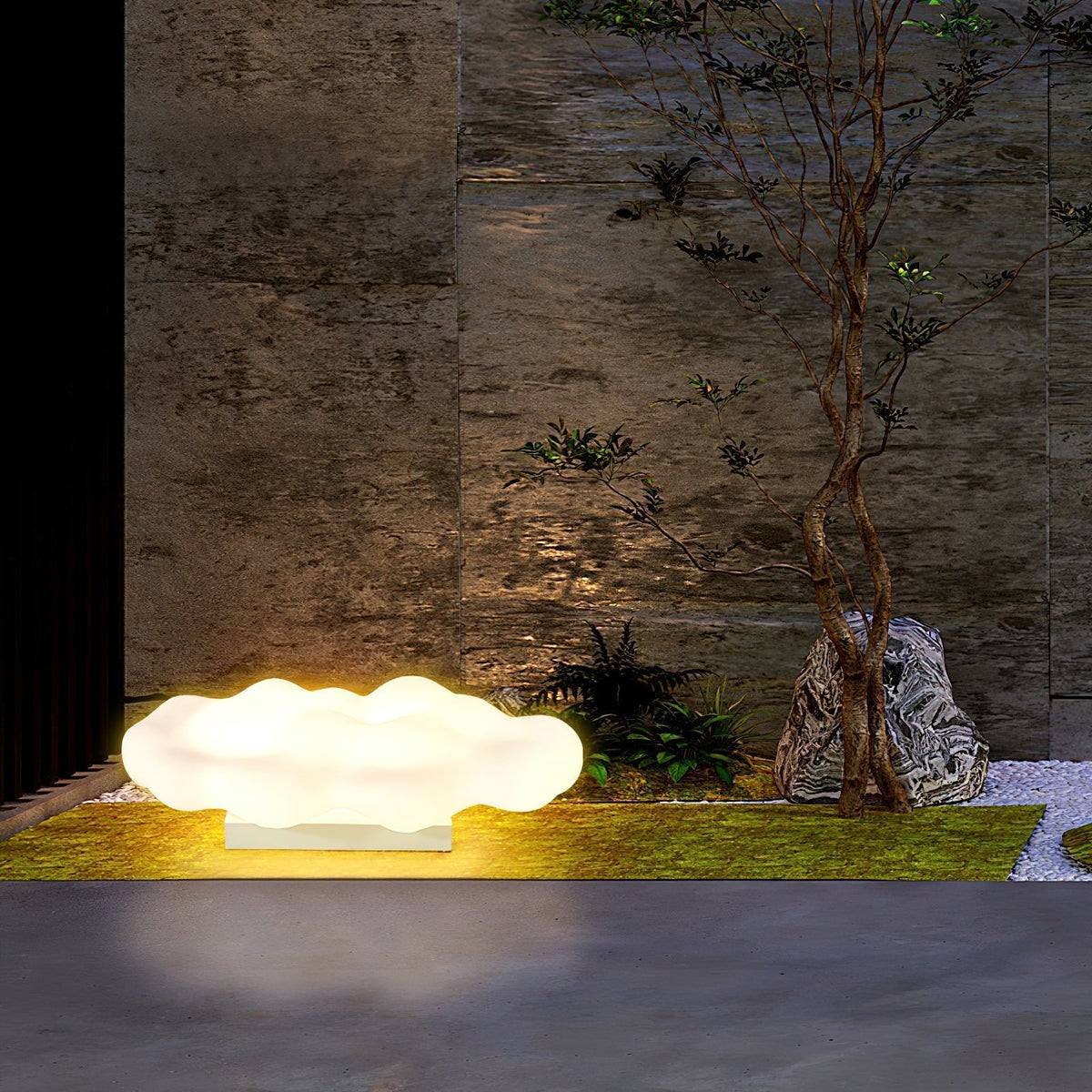 Ulphaion Elegance Cloud Outdoor Floor Light