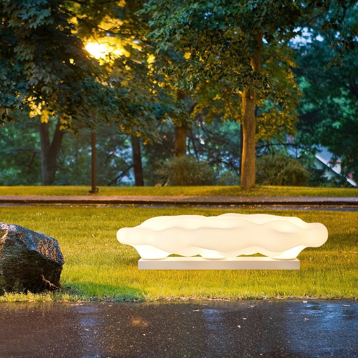 Ulphaion Elegance Cloud Outdoor Floor Light