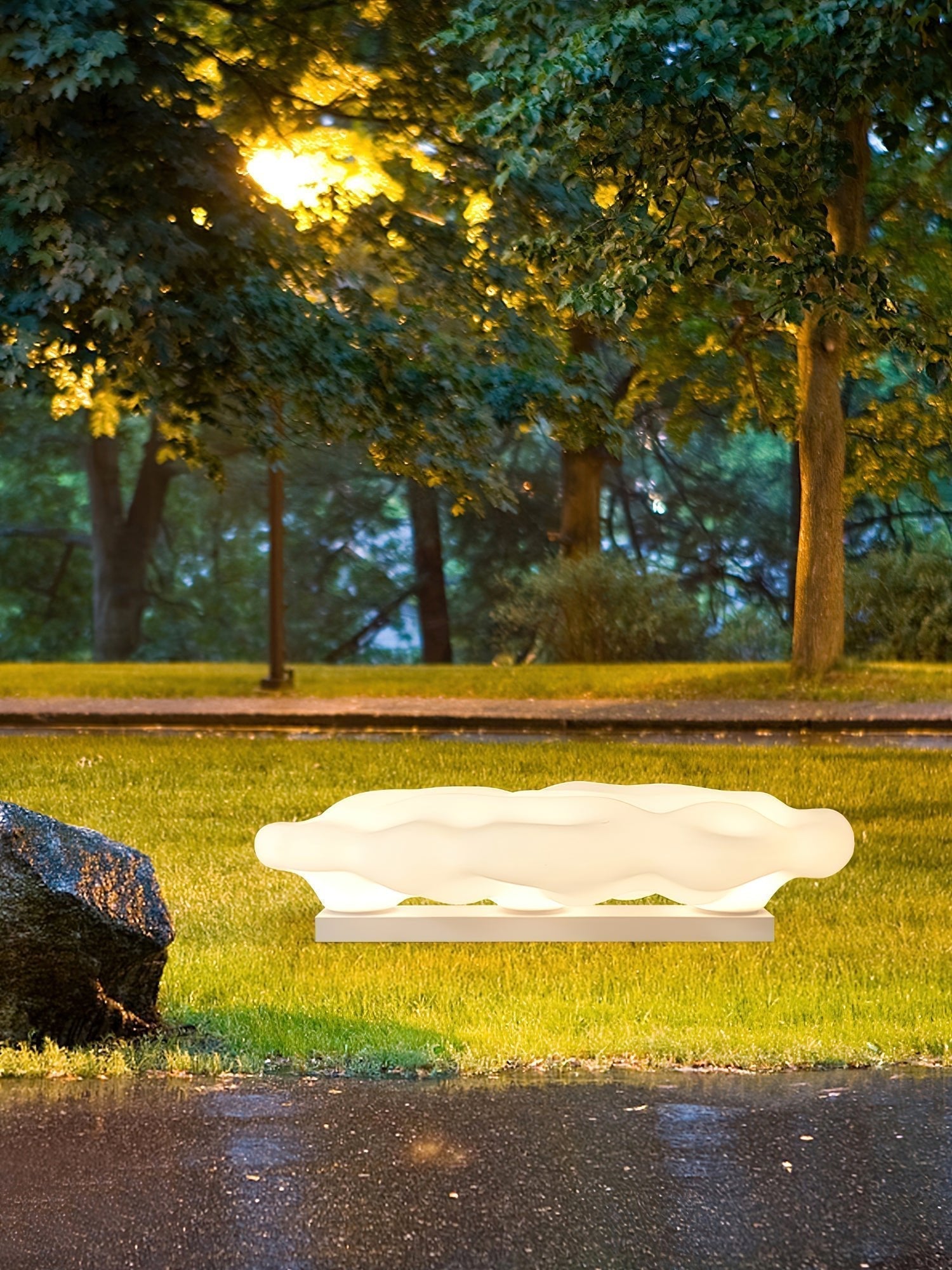 Ulphaion Elegance Cloud Outdoor Floor Light