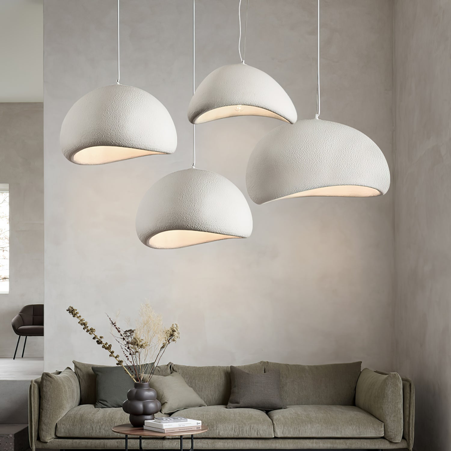 Fentor Pendant Lamp Cloud White Minimalist