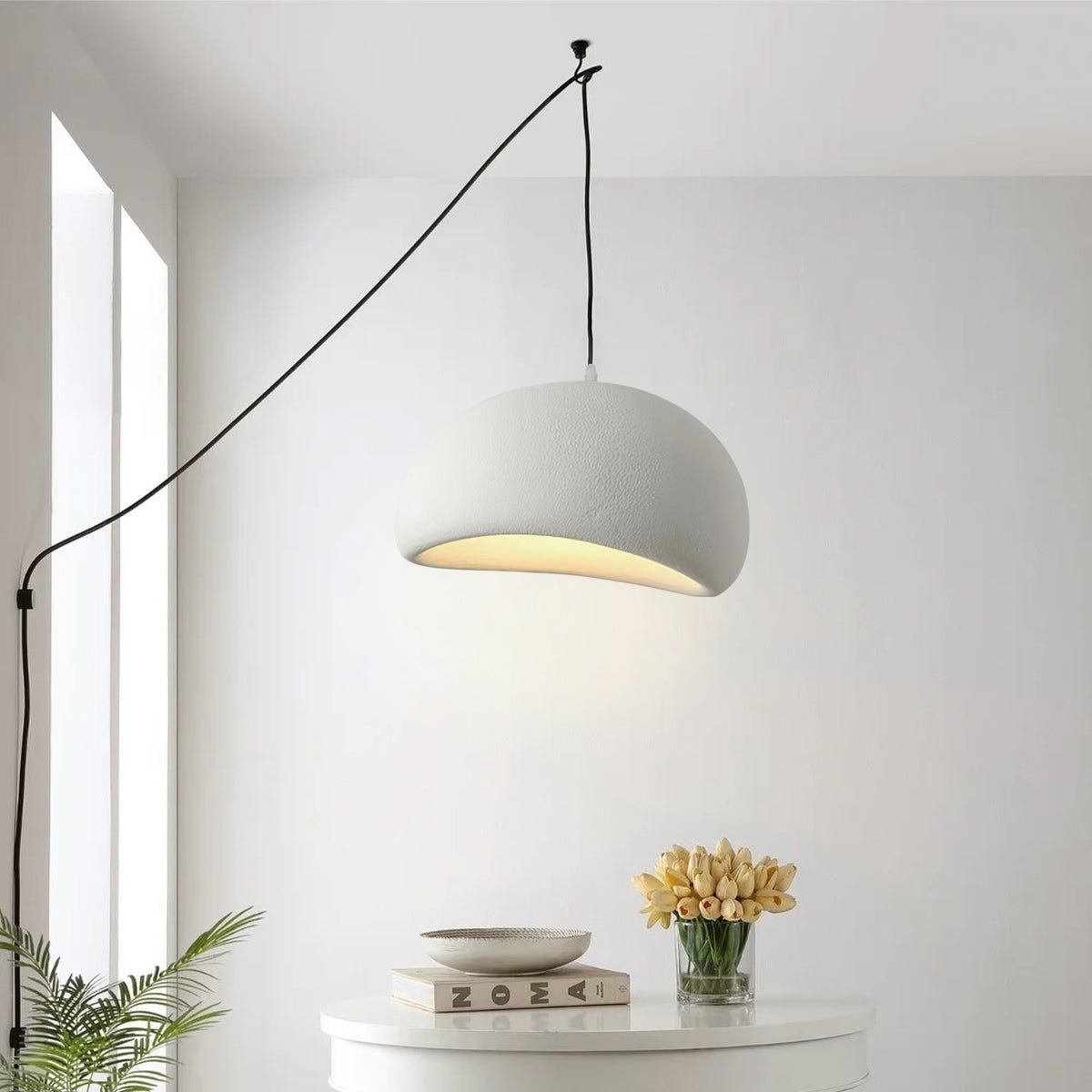 Selineria Pendant Light Cloud Swag Wabi-Sabi