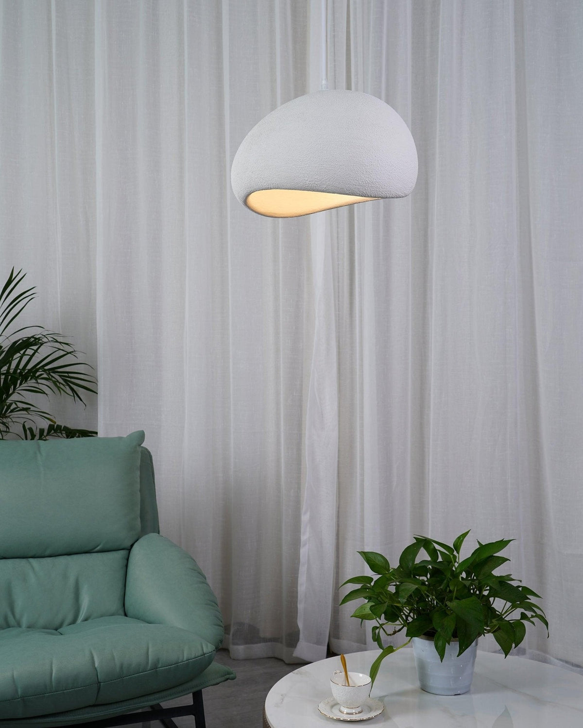 Selineria Pendant Light Cloud Swag Wabi-Sabi