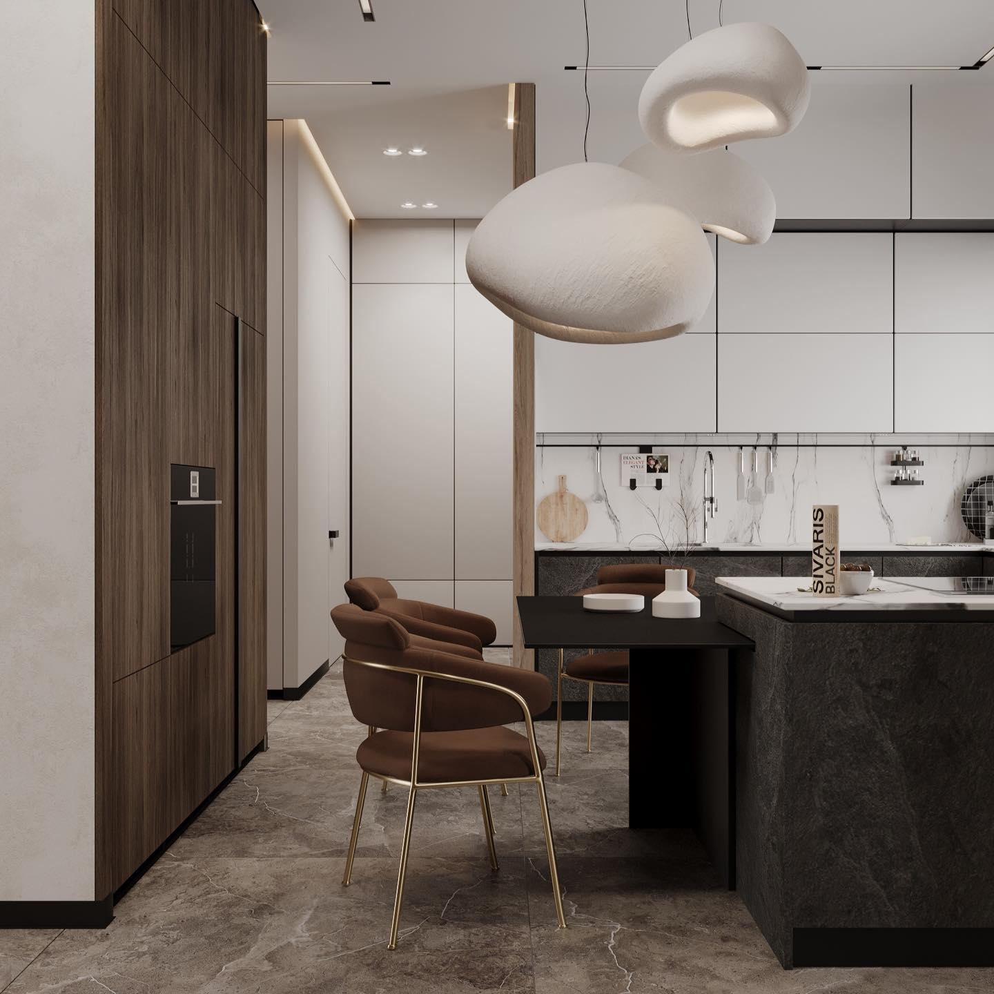 Selineria Pendant Light Cloud Swag Wabi-Sabi