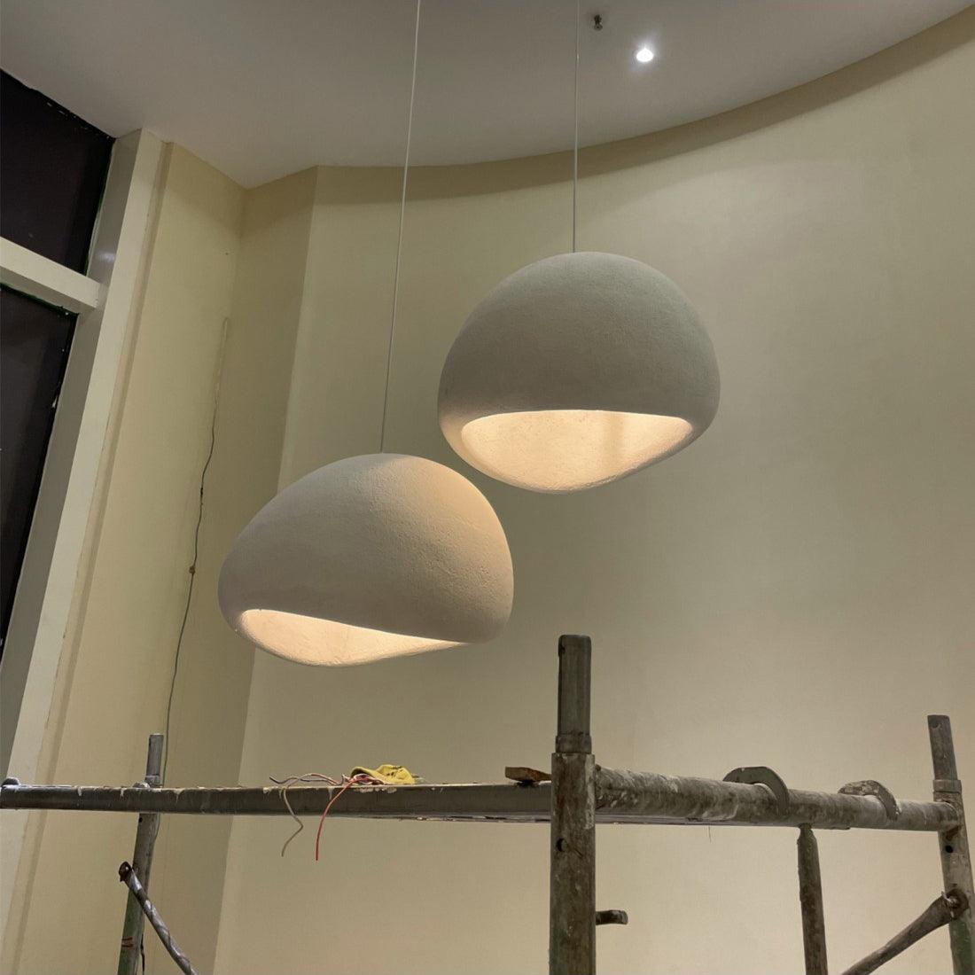 Selineria Pendant Light Cloud Swag Wabi-Sabi
