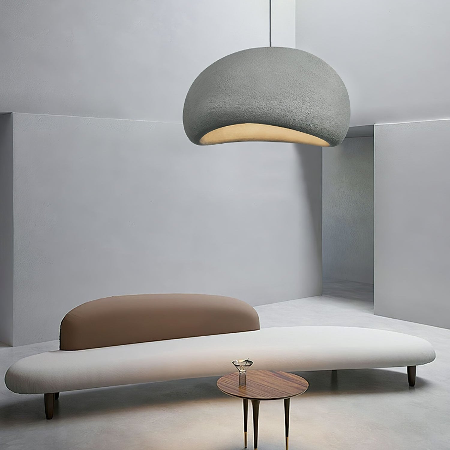 Lustra Pendant Light Cloud Swag Wabi-Sabi - Neutral Decor