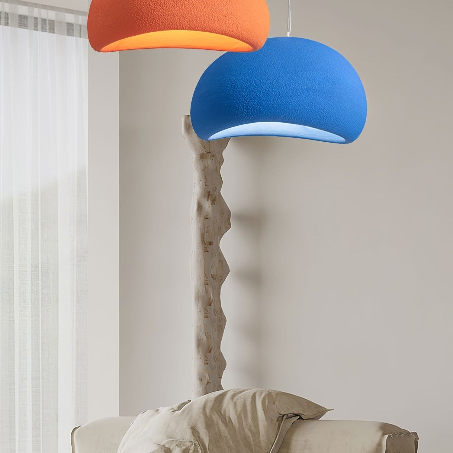Lustra Pendant Light Cloud Swag Wabi-Sabi - Neutral Decor