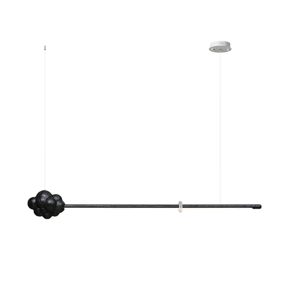 Sylisia Pendant Lamp Wood Stick Cloud Minimalist